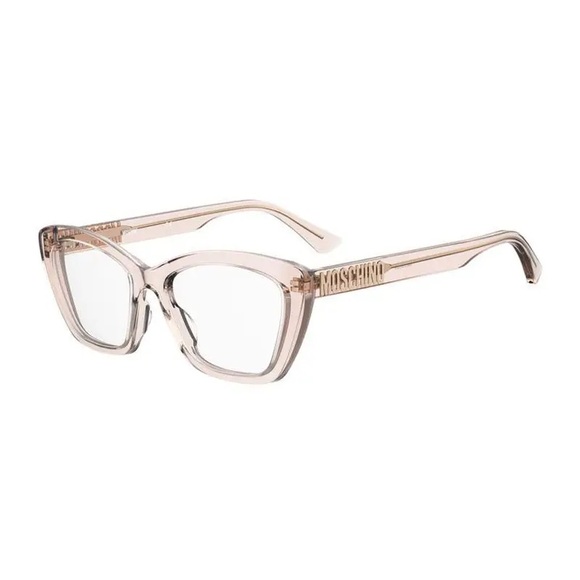New Moschino Eyeglasses MOS629 0FWM 00 Transparent Pink 52mm
